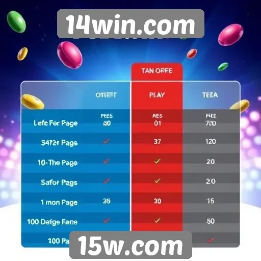 Comparação entre jogos populares disponíveis no 14win e concorrentes