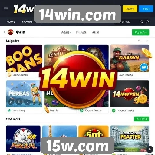 Análise da oferta de jogos no 14win.com